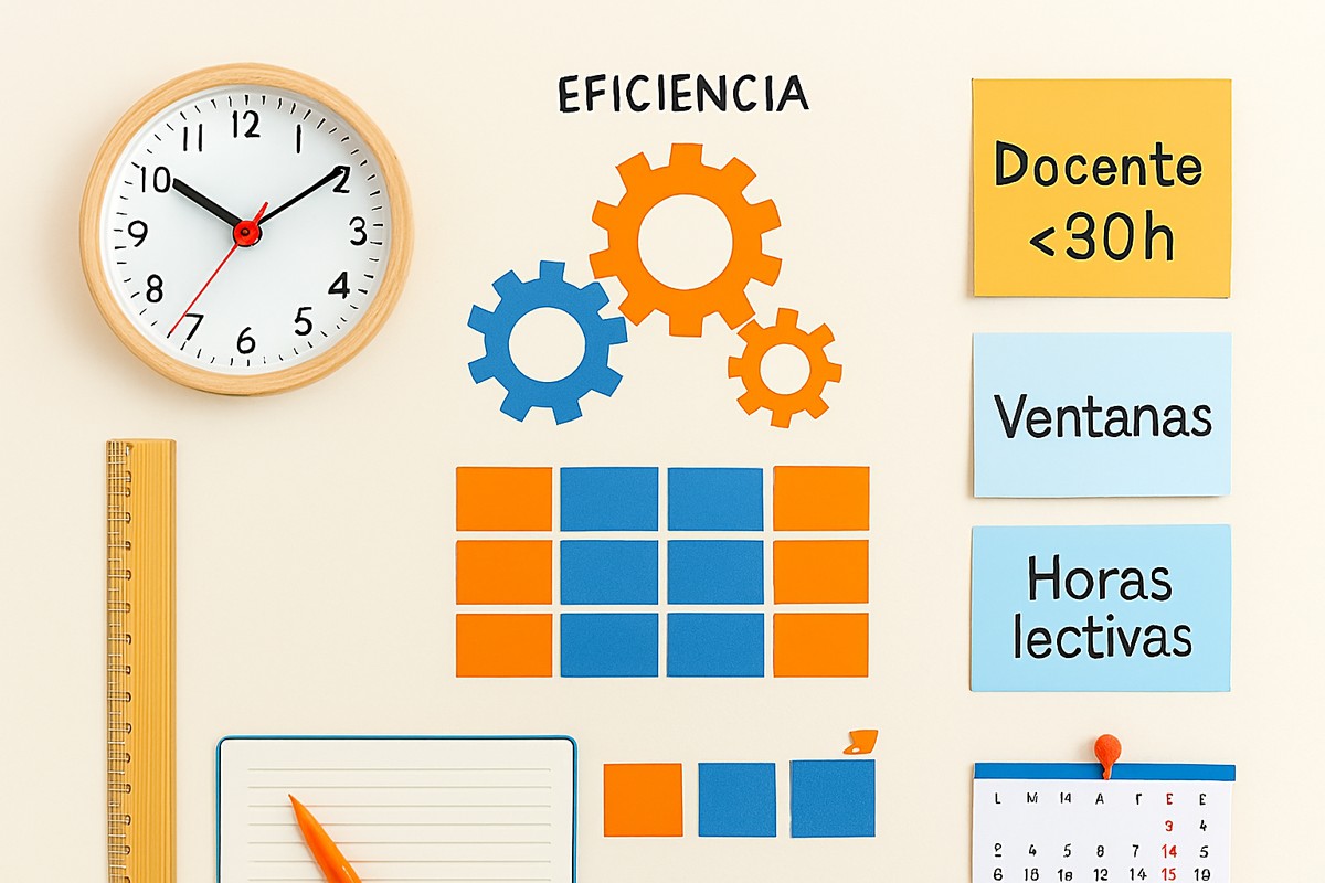 Pilar: eficiencia en uso de horas docentes